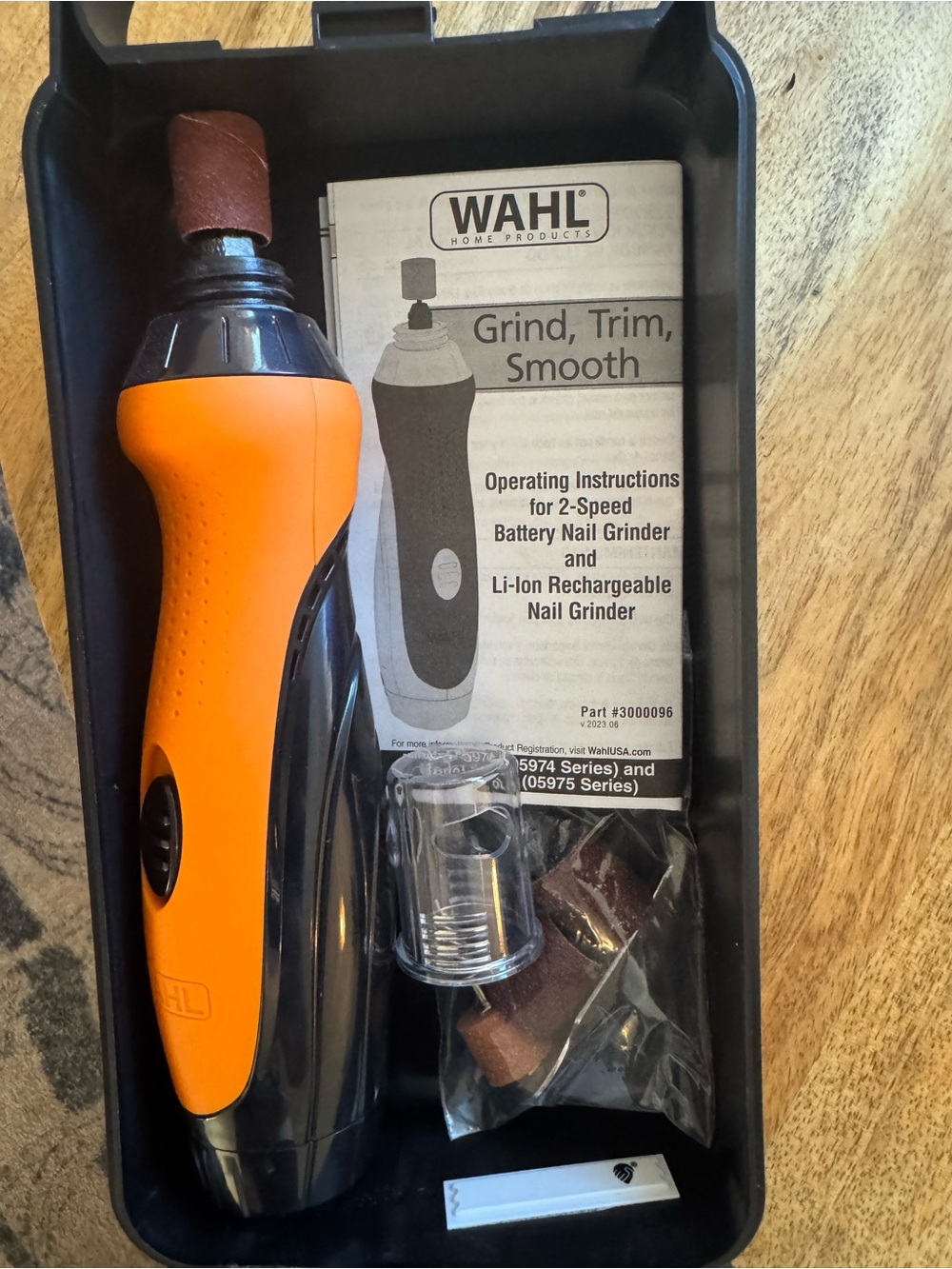 Wahl Battery Operated 2-Speed Pet Nail Grinder
